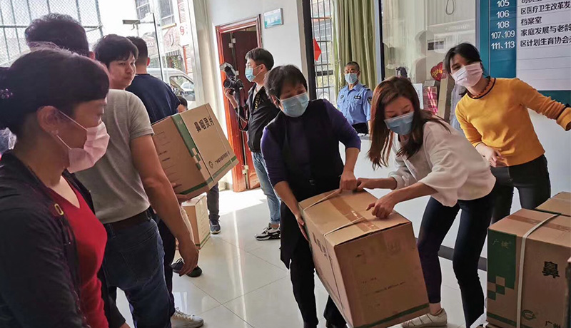 >為一線人員筑起一道生命防線！